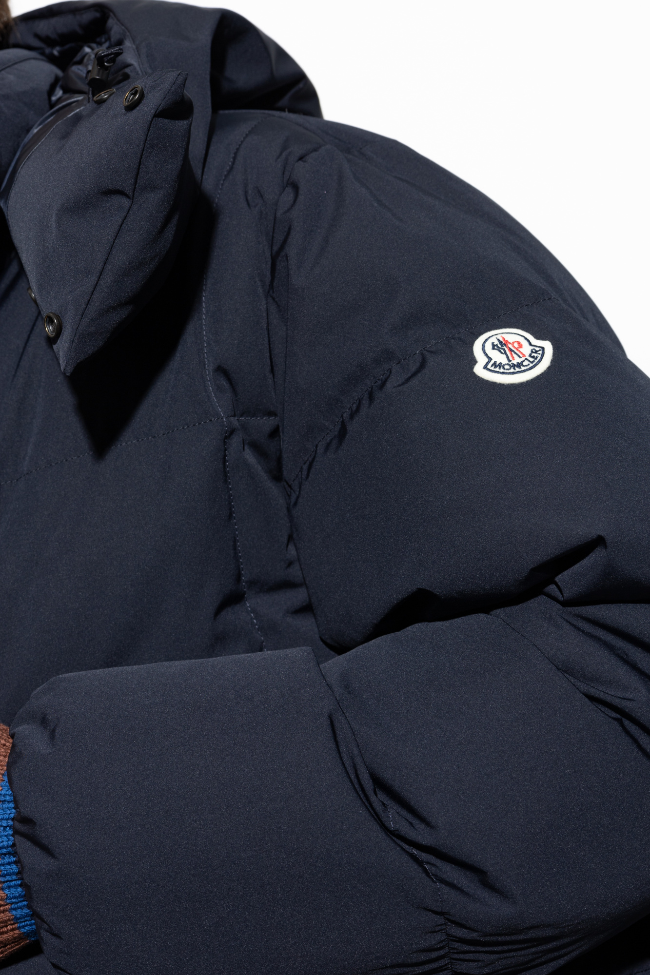 MONCLER☆HABAGAT フード付 ダウンジャケット MENS NAVY Moncler Habagat Parka | Blue | FARFETCH JO